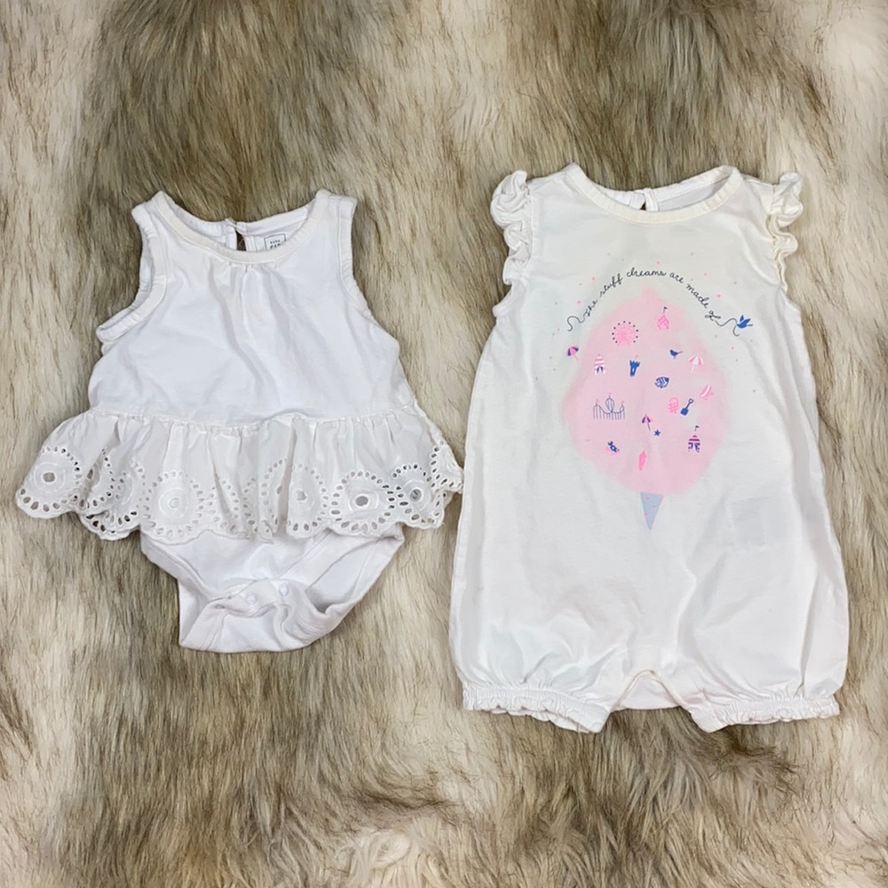 0-6 Months Baby Gap Onesies